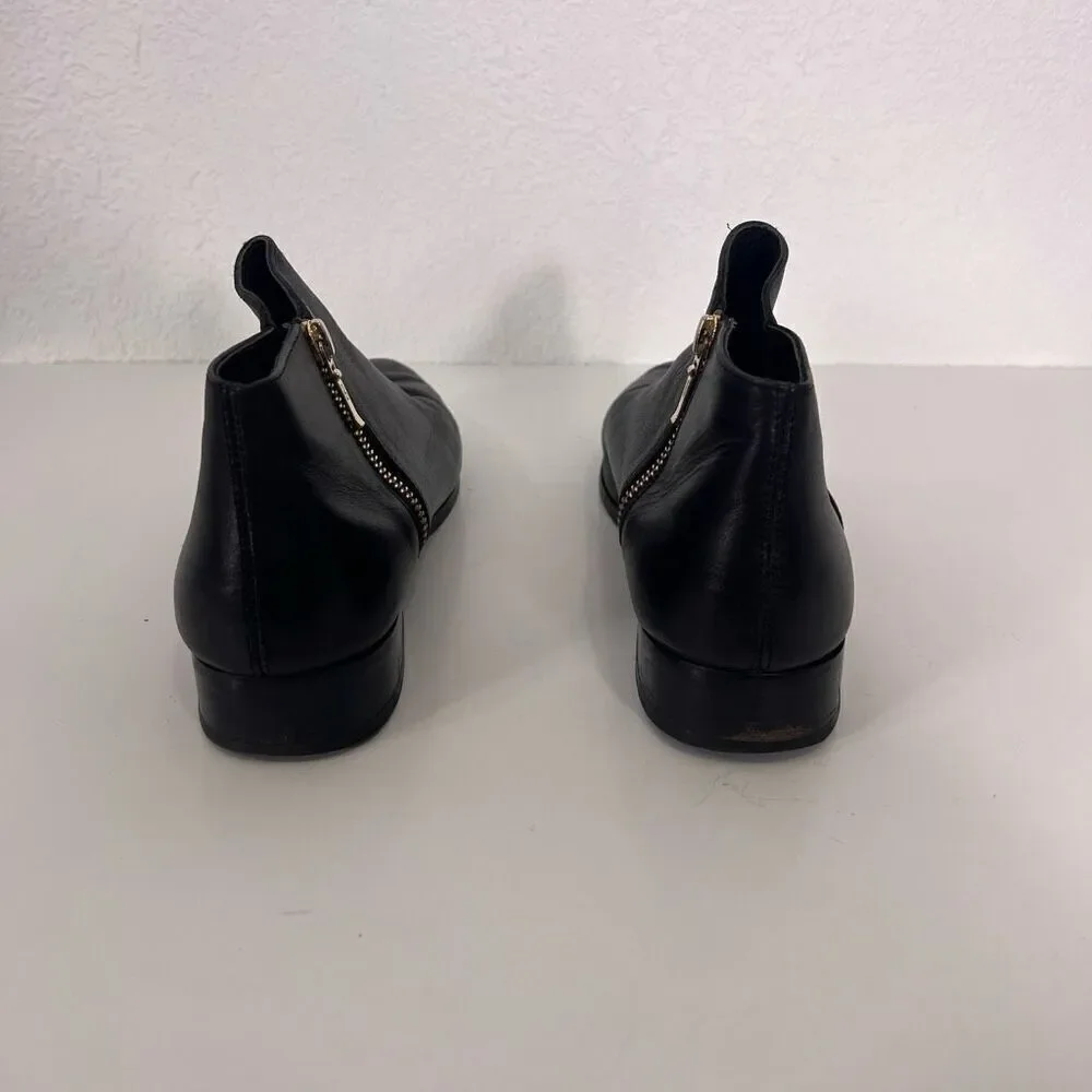 Nisolo Black Leather‎ Ankle Booties Women’s 8.5